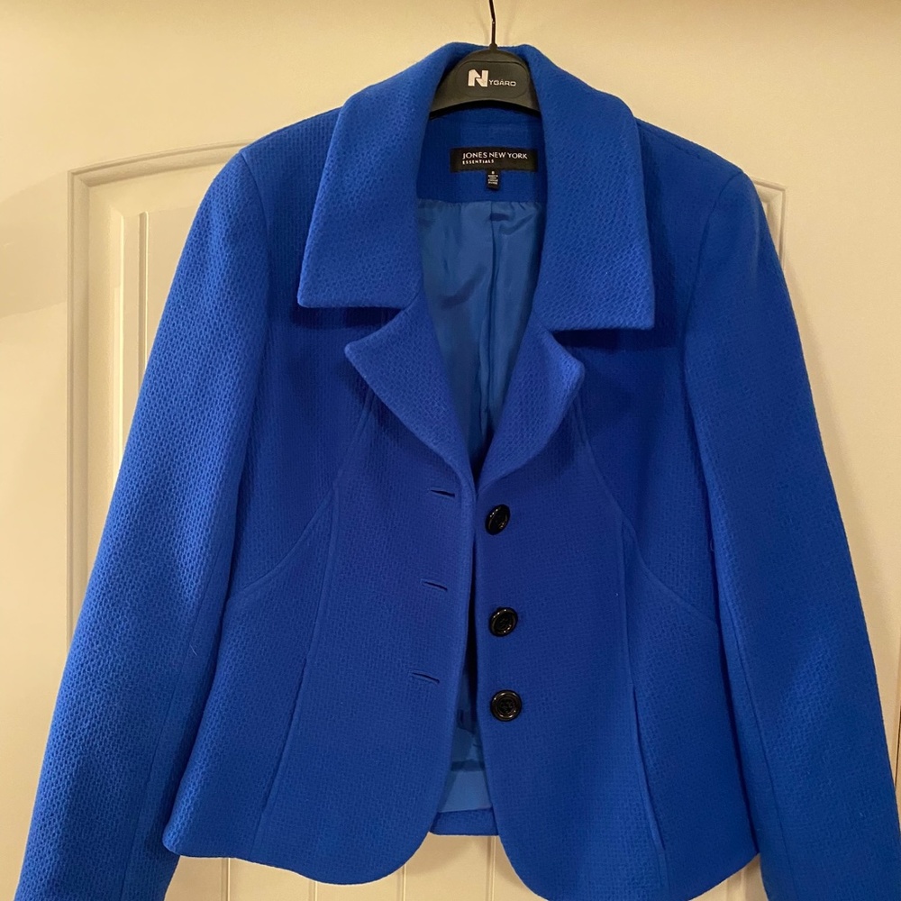 Jones of New York royal blue jacket
